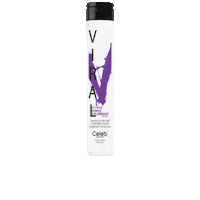 Purple Hair Sticker by Celeb Luxury