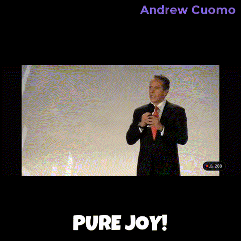 New York Joy GIF by Andrew Cuomo
