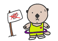 ddingstory jojo sea otter shellfish ddingstory Sticker