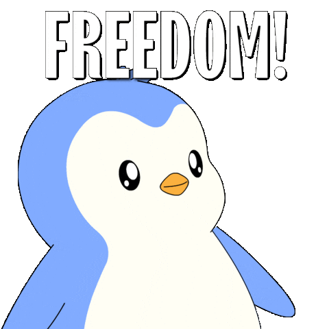 Illustration Yelling Sticker by Pudgy Penguins