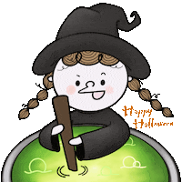 Trick Or Treat Halloween Sticker