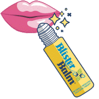 BlisterBalm cute health sparkle lips Sticker