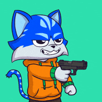 Bang Bang Cat GIF by Toshithecat