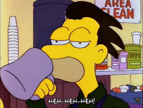Season 3 Drinking GIF by The Simpsons
