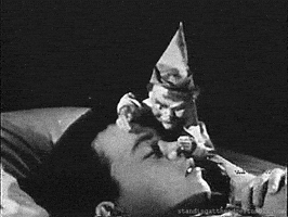 spooky sleep GIF