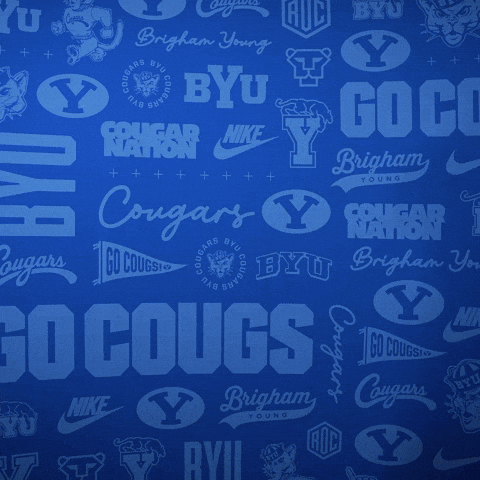 College Football Go Cougs GIF by BYU Cougars