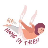 Girl Yoga Sticker by Her Tribe