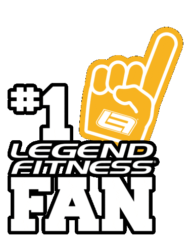 Fan Strength Sticker by Legend Fitness