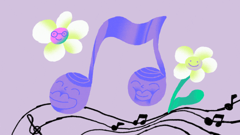 Illustration Flowers GIF by Oksana Kurmaz Art & Animation