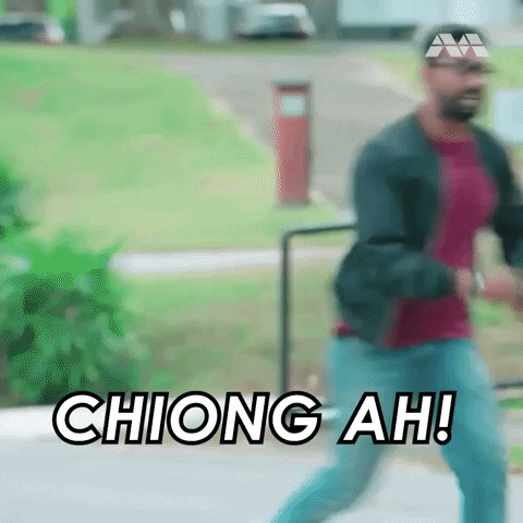 Run Chase GIF by Mediacorp SG