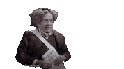 Leslie Jordan Sticker by Alissandra