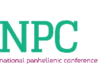 Npc Sorority Sticker by National Panhellenic Conference