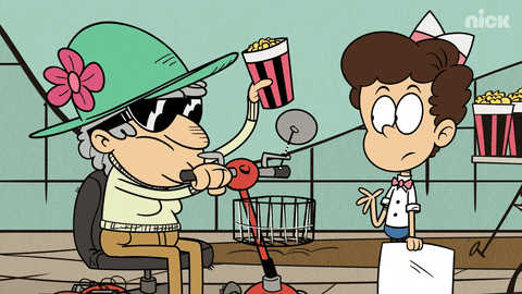 The Loud House Popcorn GIF by Nickelodeon