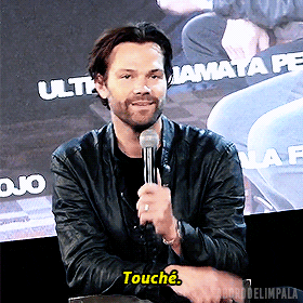 aborddelimpala jared padalecki touche aborddelimpala jib GIF