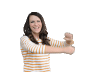happy dance Sticker by Miss Evangeline