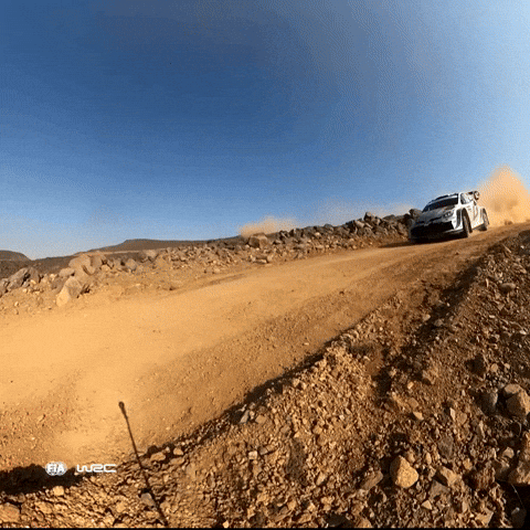Coming On My Way GIF by FIA World Rally Championship