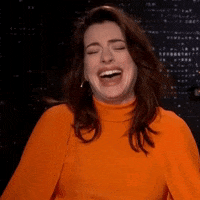 accessonline laugh lmao lmfao anne hathaway GIF