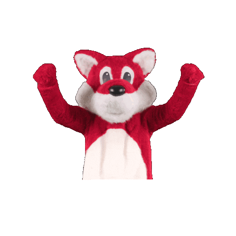 Happy Fox Sticker by UBS Schweiz