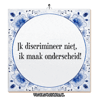 Respect Nl Sticker by Tegelspreuken.nl