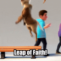 Leap Of Faith Fitness GIF by Radiantelope