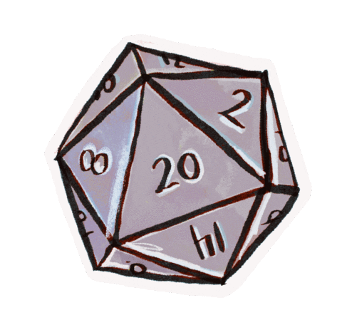 nanivasques giphyupload game life dnd Sticker