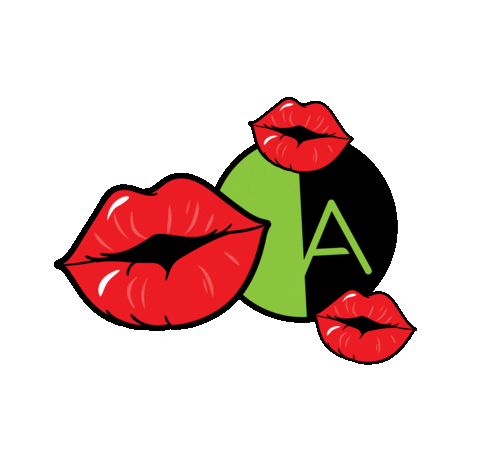 New Jersey Kiss Sticker by American Dream