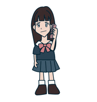 Sick Anime Girl Sticker