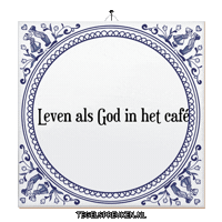 Moment Wijsheid Sticker by Tegelspreuken.nl