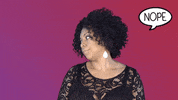 ComedianHollyLogan nope mad annoyed comic GIF