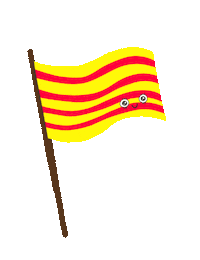 ElisaBasilisa valencia bandera terreta pais valencia Sticker