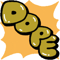 Dope Bubbleletter GIF