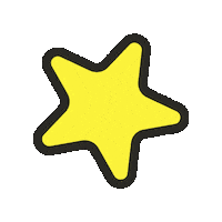 maevechocolate star maeve yellow star maevechocolate Sticker