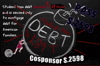 Sad American GIF by Student Loan Justice