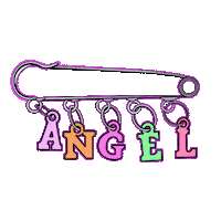 vicious_punx neon angel devil loser Sticker
