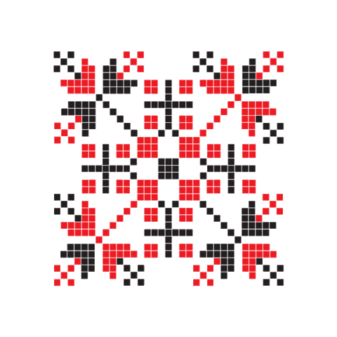 Embroidery Dobrudja Sticker