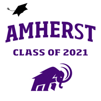 Graduation Class Of 2021 Sticker by Amherst College