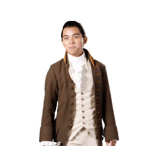 Celebrating Sticker by Hamilton Musical