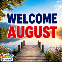 August 1 Hello GIF by Lucas and Friends by RV AppStudios