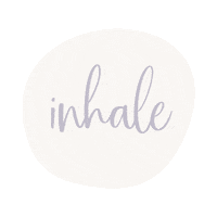 Trending Breathe Sticker by Holy Yoga