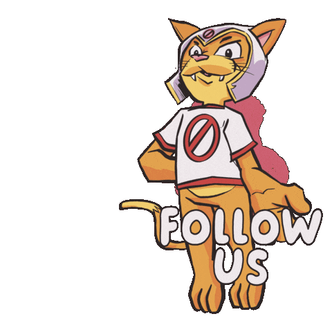 Hand Wave Follow Us Sticker by VeeFriends