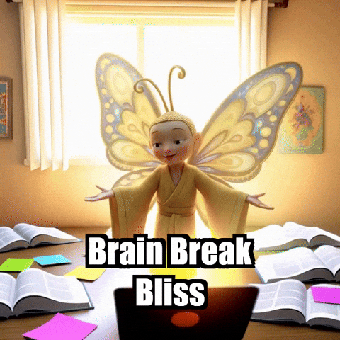 Study Break GIF by BuddhaFlyJourney