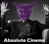 Black Cat Film GIF