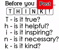 Dont Post Think GIF