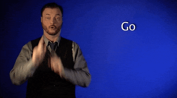 Go Sign Language GIF by Sign with Robert