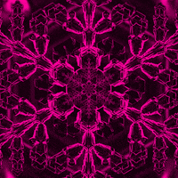 Geometry Snowflake GIF by Feliks Tomasz Konczakowski