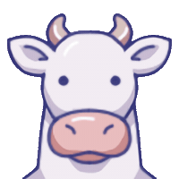 Farming Simulator Cow Sticker by Farming Simulator | Official Channel