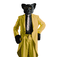 StudioModerna cat yeah black friday Sticker