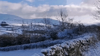 Weather Warning and Road Closures in Place in Northwest England Due to Overnight Snow