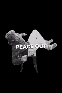 emimassmeremotions bye thanks danke peace out GIF