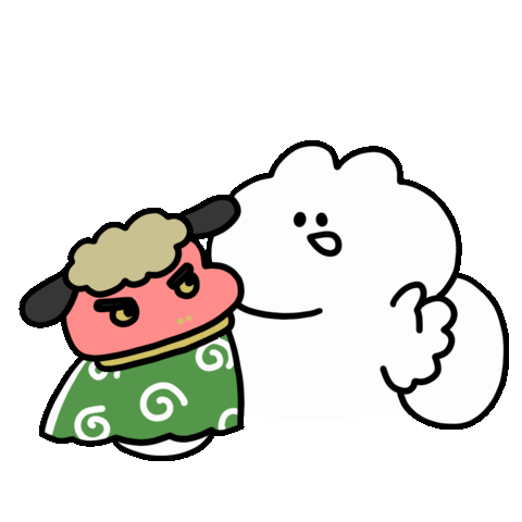 あけおめ Sticker by おめがちゃん